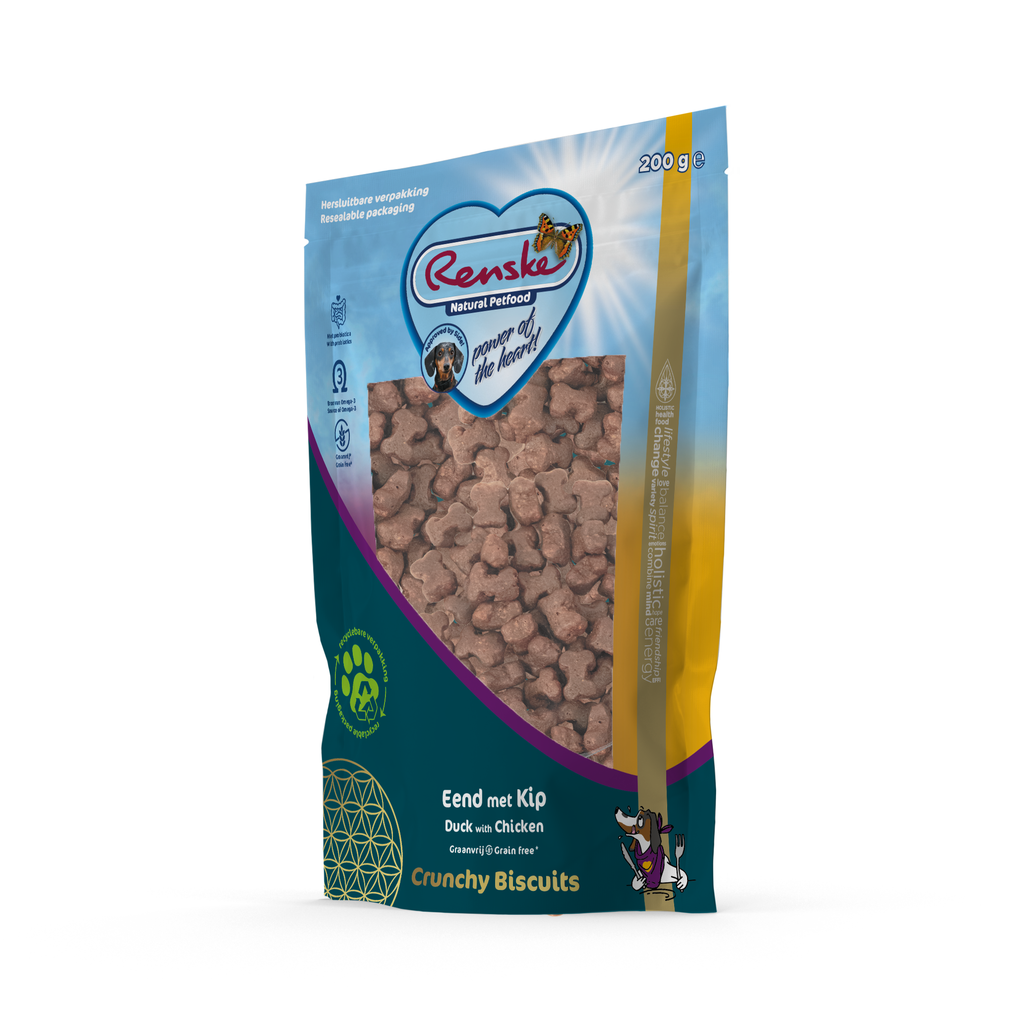 200 gram Crunchy Eend met Kip